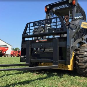 Industrial Pallet Forks for Skidsteer – No charge when a Skidsteer is hired